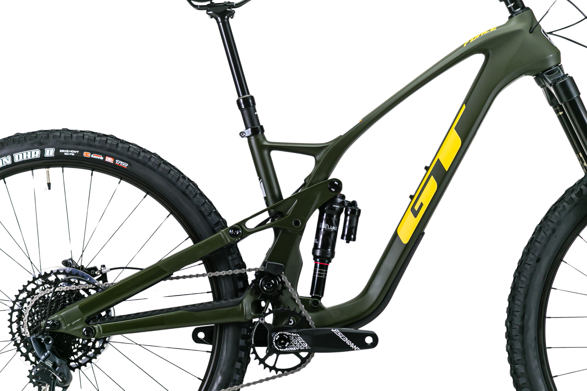 Bicicleta Enduro GT Force CRB PRO Military Green