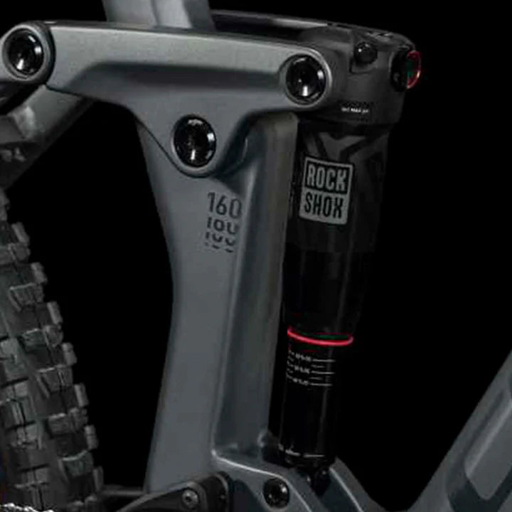 Bicicleta Enduro Cube Stereo Hybrid 160 HPC Race 750 Grey n Metal