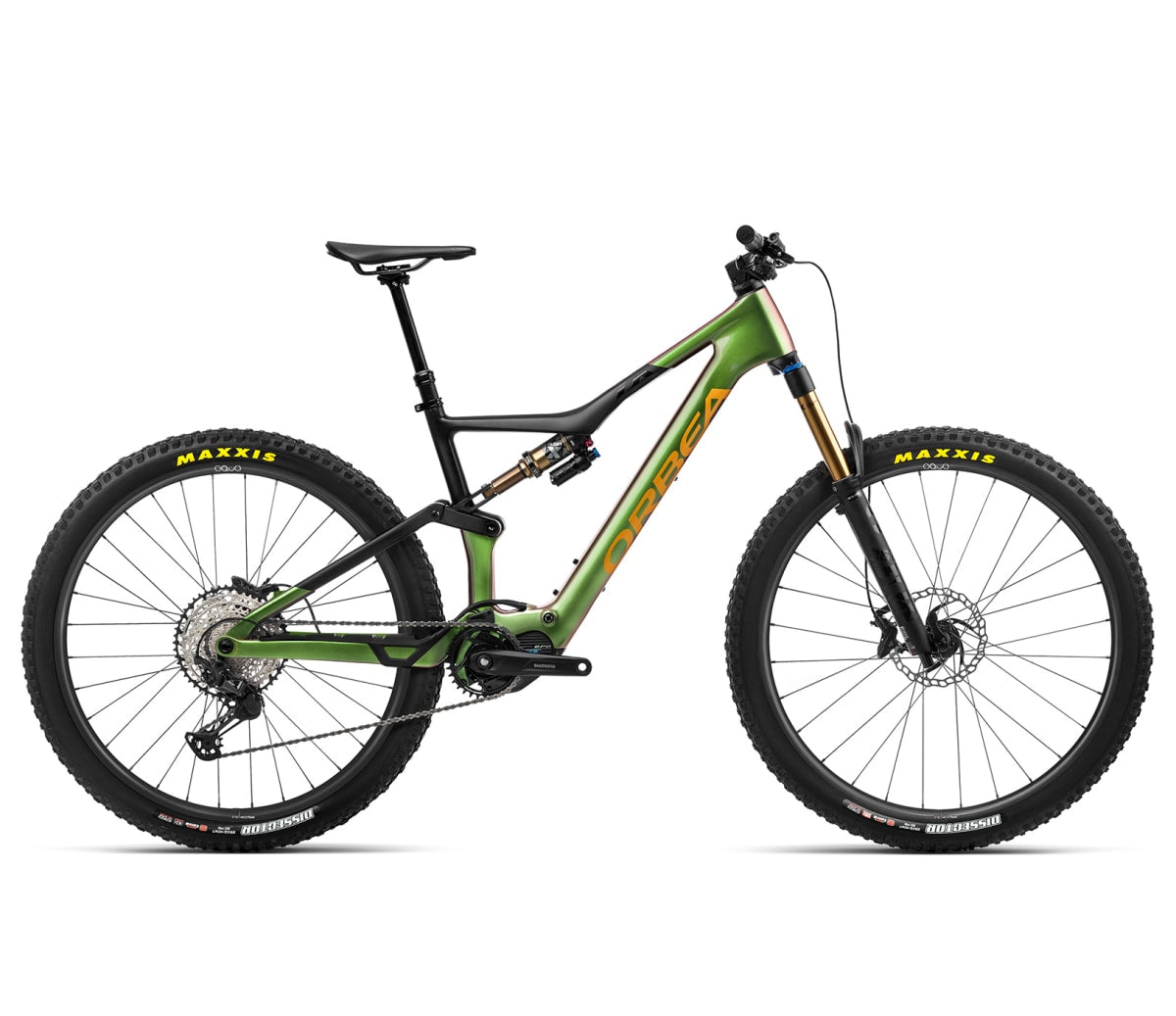 Bicicleta Electrica Trail Orbea Rise M10 20mph Green Black